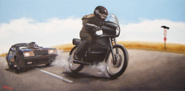 Mad Max and Toecutter Bike Chase Web