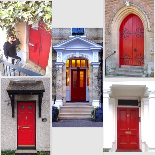 Red Door Collage